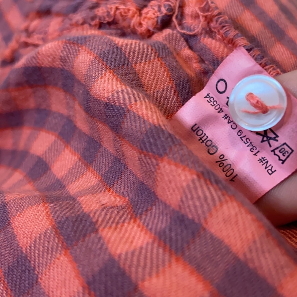 Sundry Lost Without You Pink Flannel - Picture 5 of 5